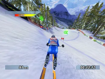 Ski Racing 2005 (Europe) screen shot game playing